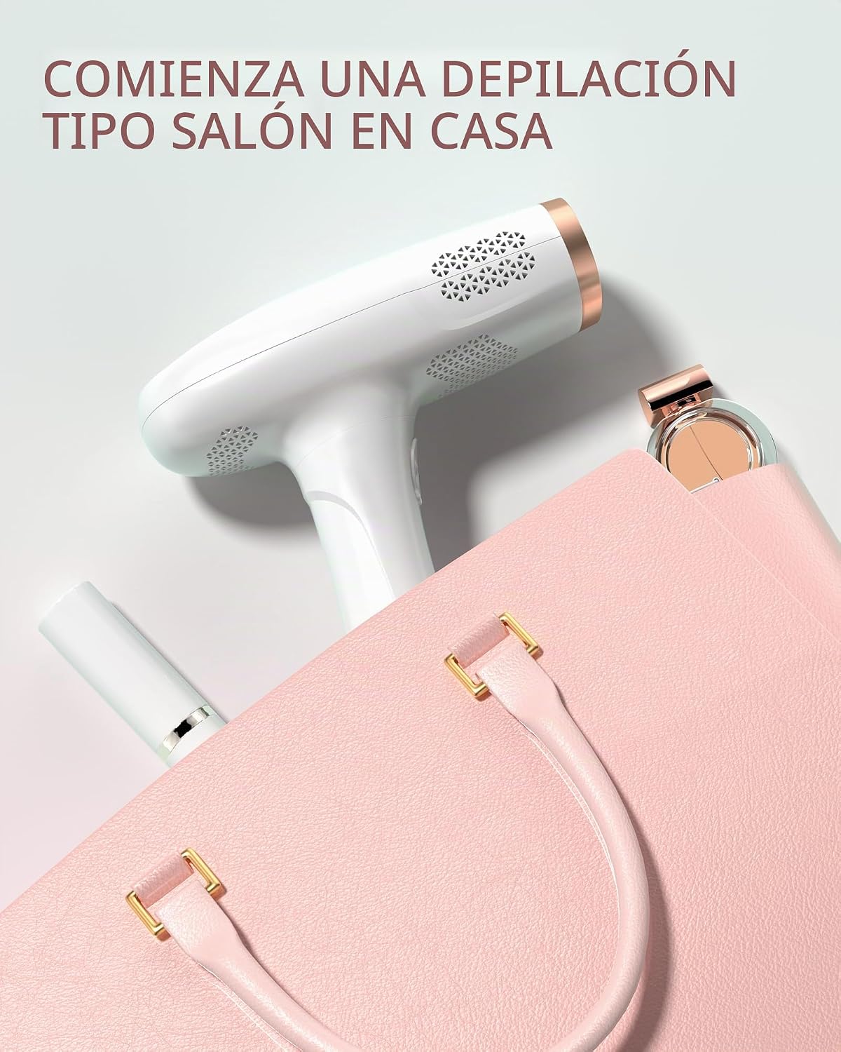 Dispositivo de depilación IPL 21J en casa para mujeres y hombres, r...
