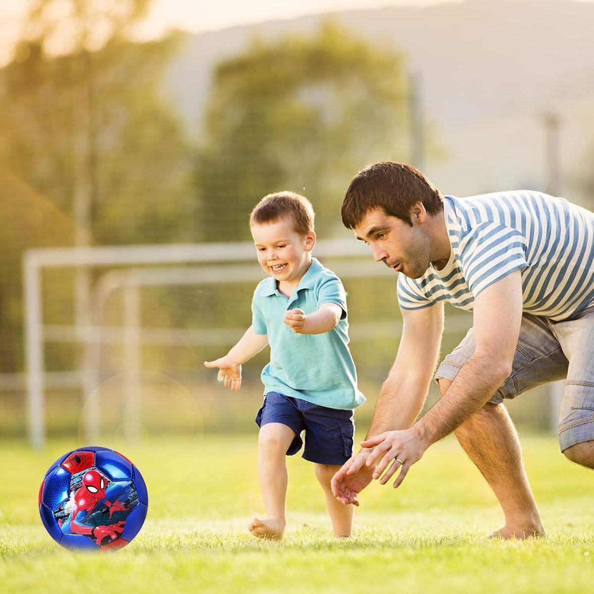 DECLIR Balón de fútbol tamaño 2,3,4 Mini Pelota de Dibujos Animados...