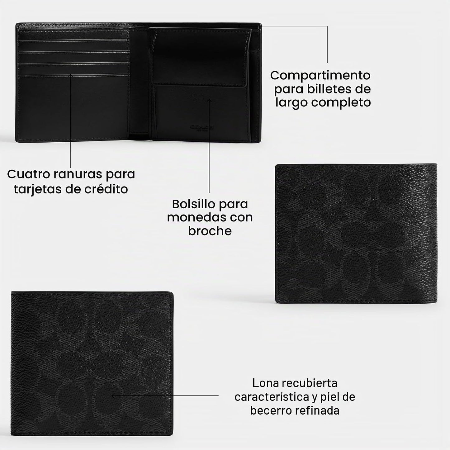 COACH Men's Coin Wallet