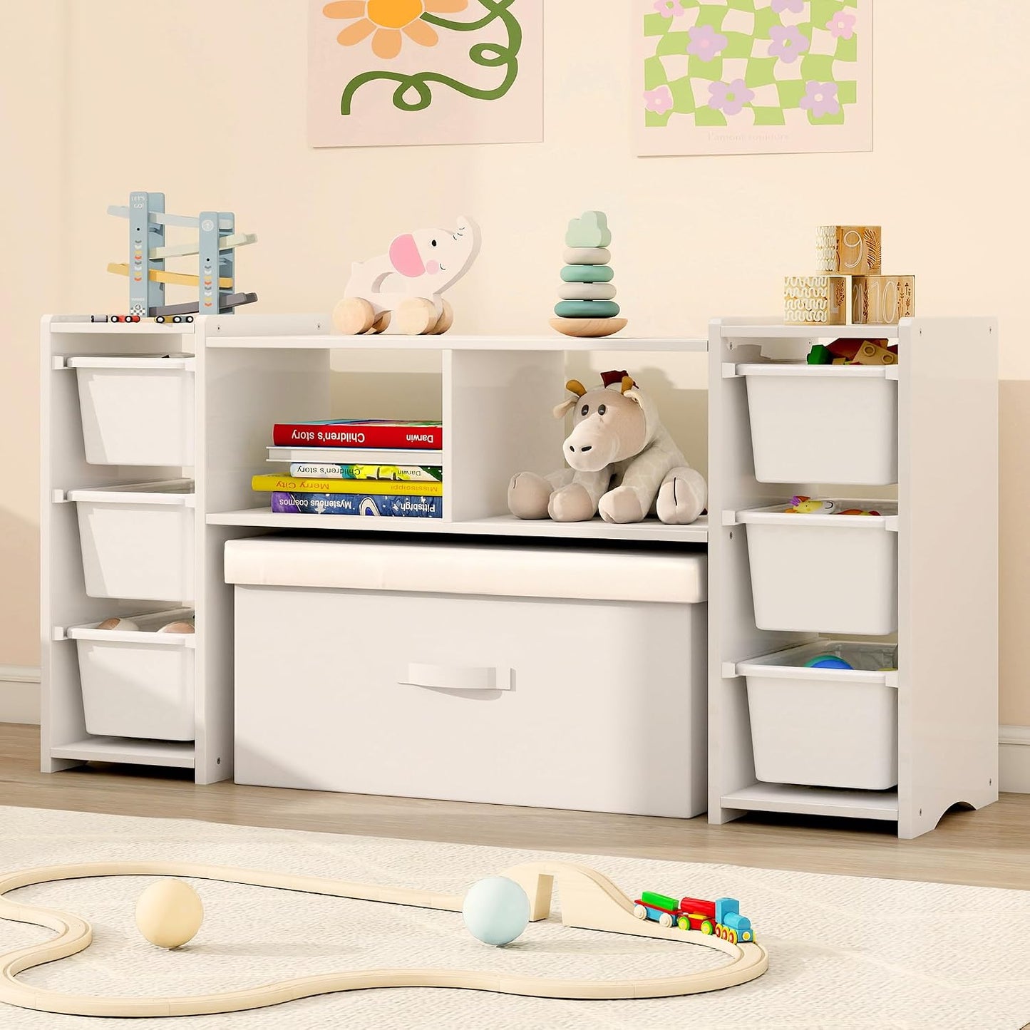 MallBest Estantería Montessori para Niños - 100% Madera de Pino Mac...