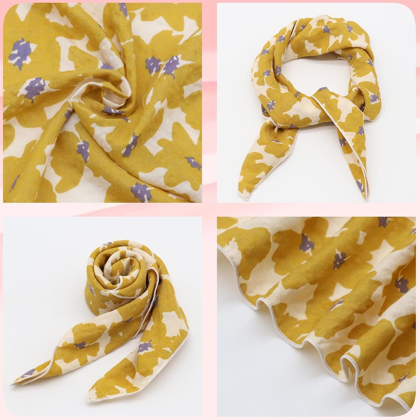 GHTIYLP Bandanas para mujeres y hombres, 21 x 21 pulgadas, diadema...