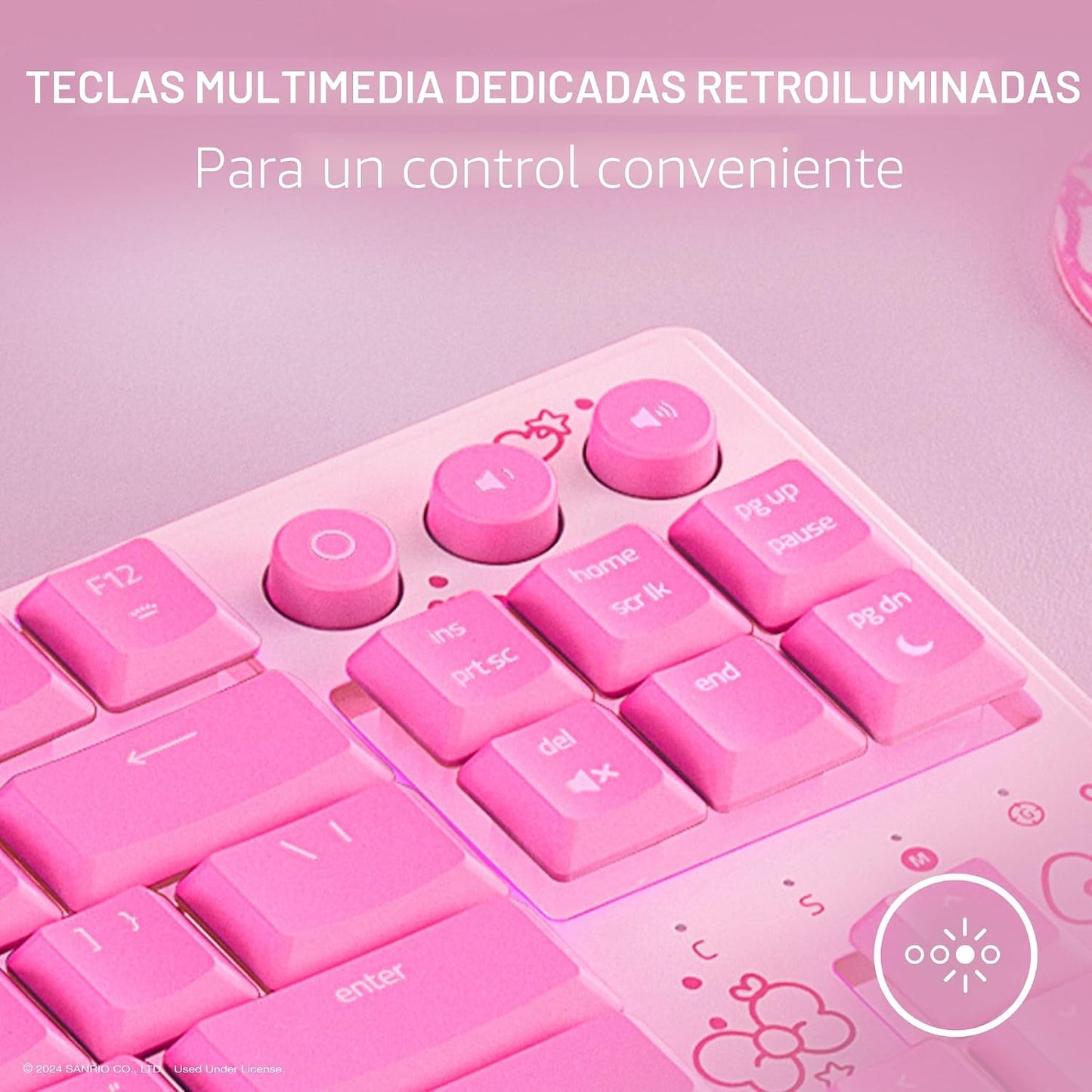 Razer Teclado para juegos Ornata V3 TKL, edición Hello Kitty &amp;...