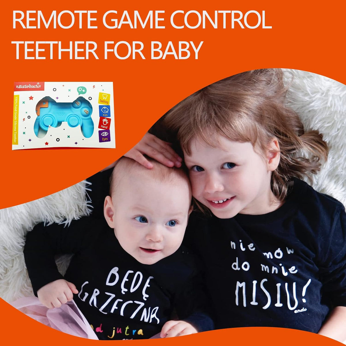 Juguetes de dentición con control remoto de juego para bebés de 0-6...