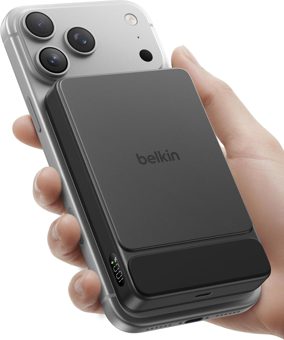 Belkin 10000mAh Qi2 25W Slim cargador portátil banco de energía con...