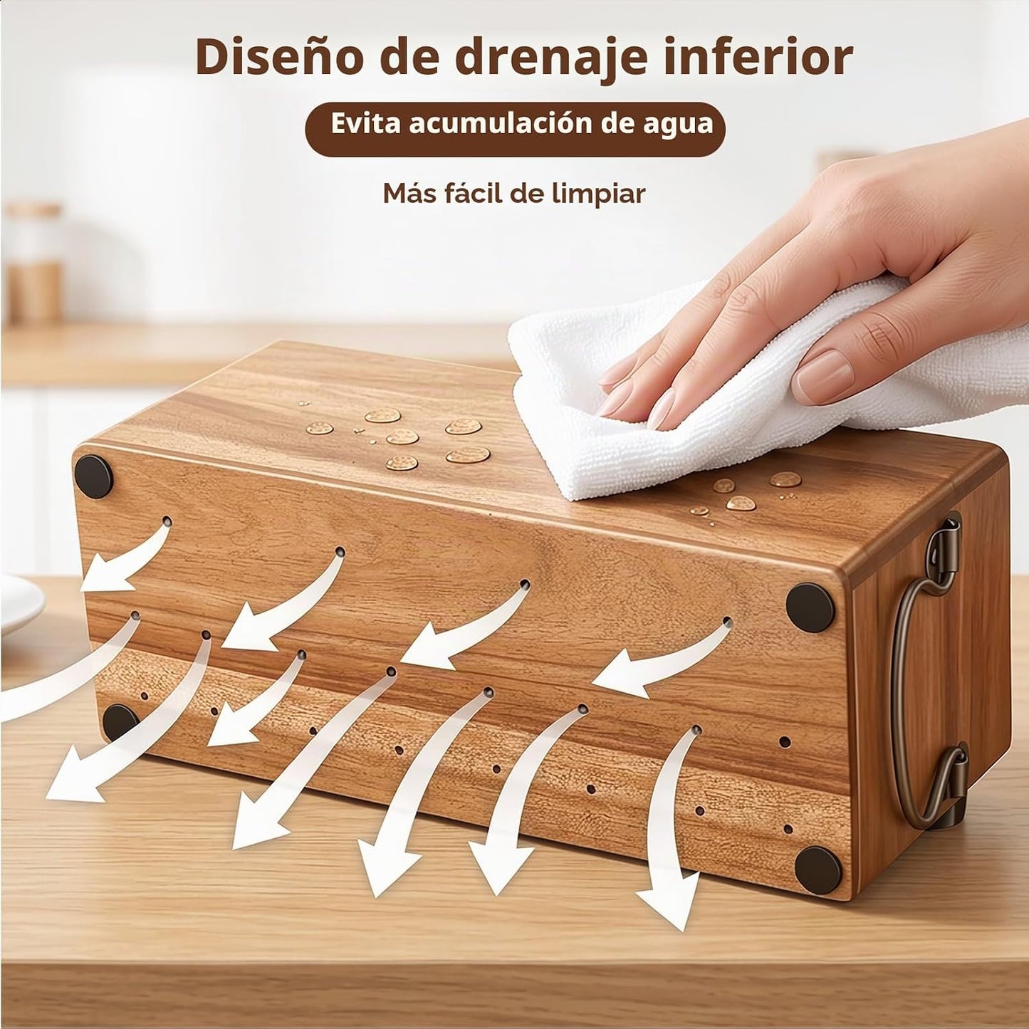 SMOCEN Soporte para utensilios de cocina para encimera, organizador...