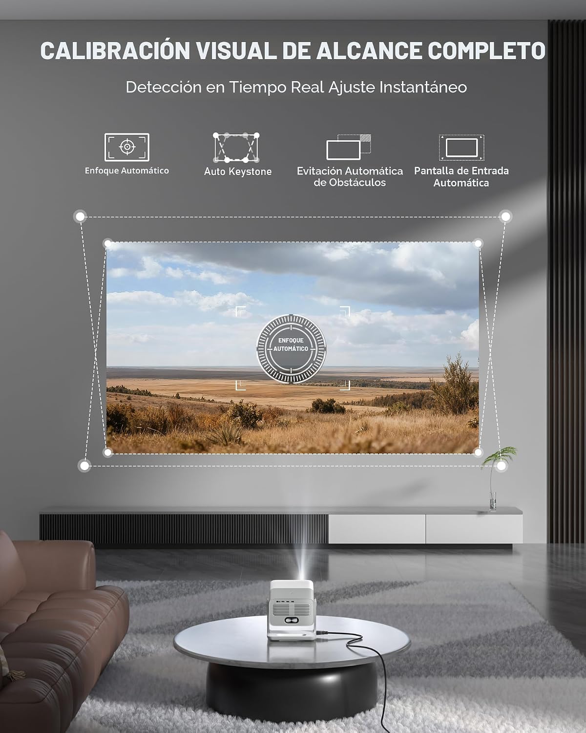 Google TV con licencia oficial: proyector inteligente 4K para exter...