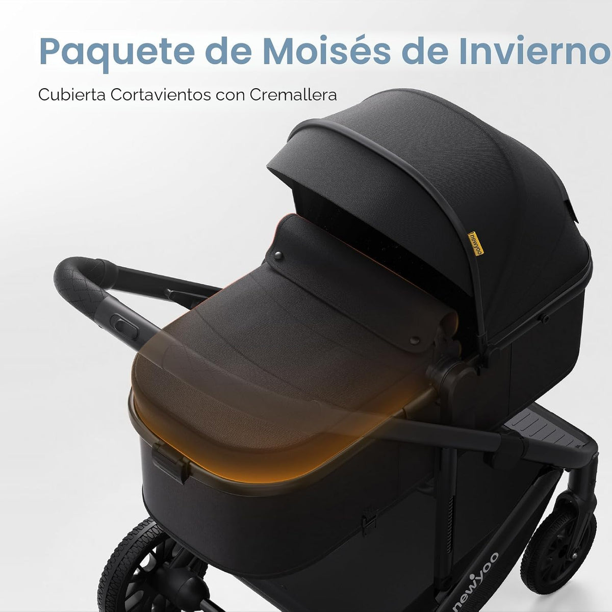 newyoo Nestro 516M - Cochecito infantil convertible 2 en 1, modo Pr...