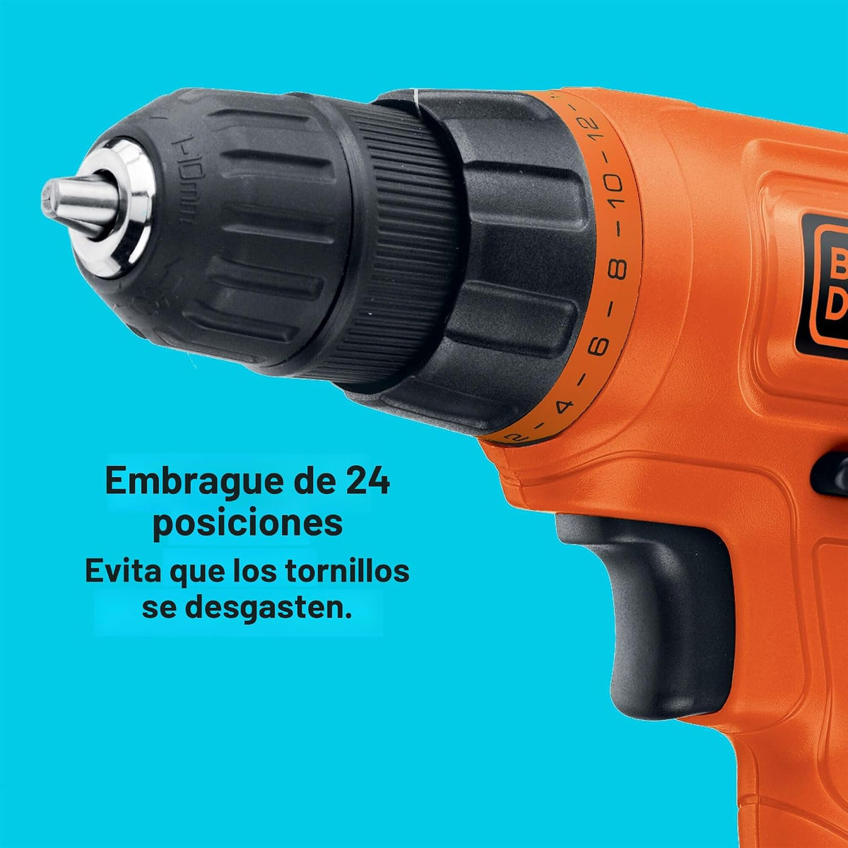 BLACK+DECKER 20 V MAX POWERCONNECT Taladro eléctrico inalámbrico Ta...