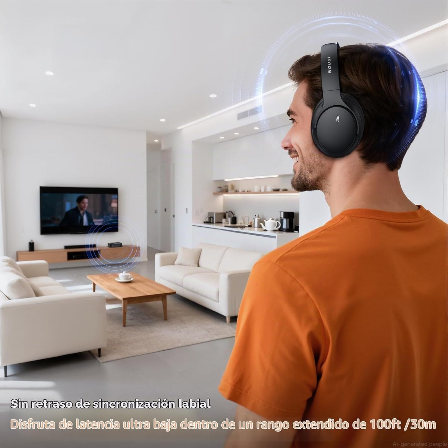 Auriculares inalámbricos para ver televisión, auriculares inalámbri...