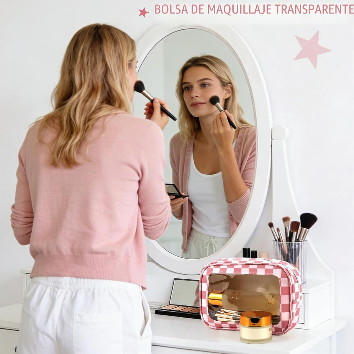 Bolsas para pañales, Rojo rosa, Práctico: