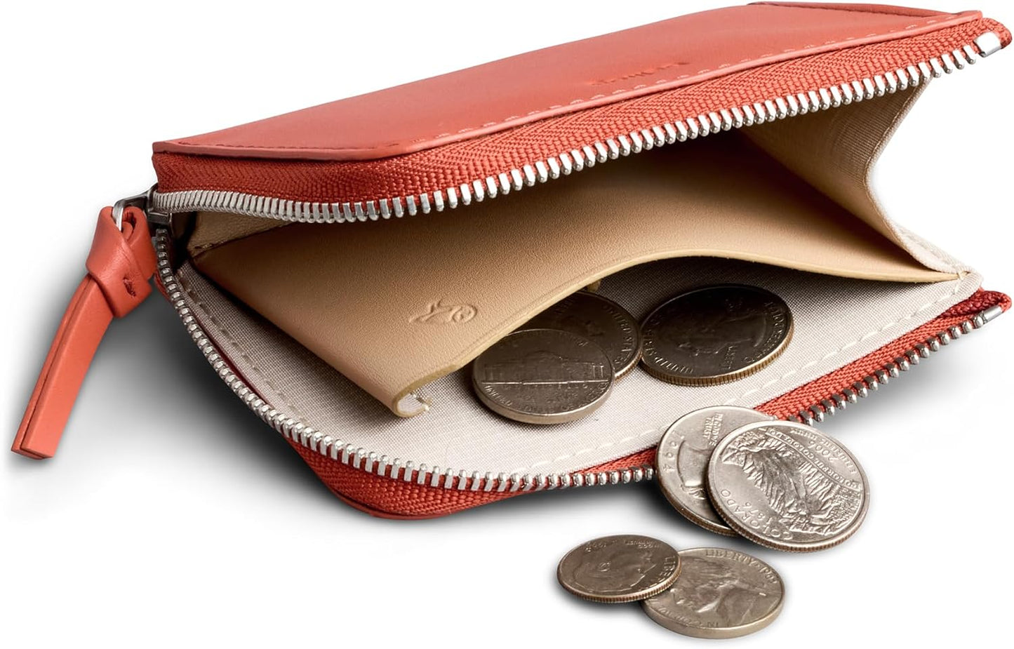 Bellroy L-Pocket (cartera minimalista con cremallera con almacenami...