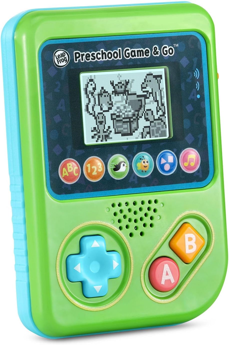 LeapFrog Juguete de videojuego de mano preescolar Game and Go, verde