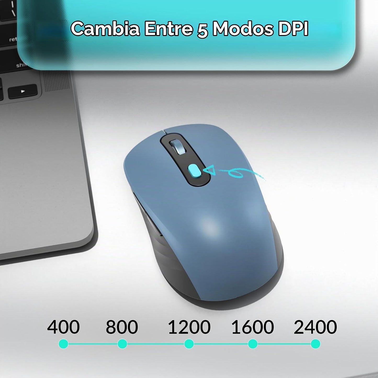 Keychron Combo de teclado inalámbrico B33 y mouse BM25, 2.4 GHz\/Bl...