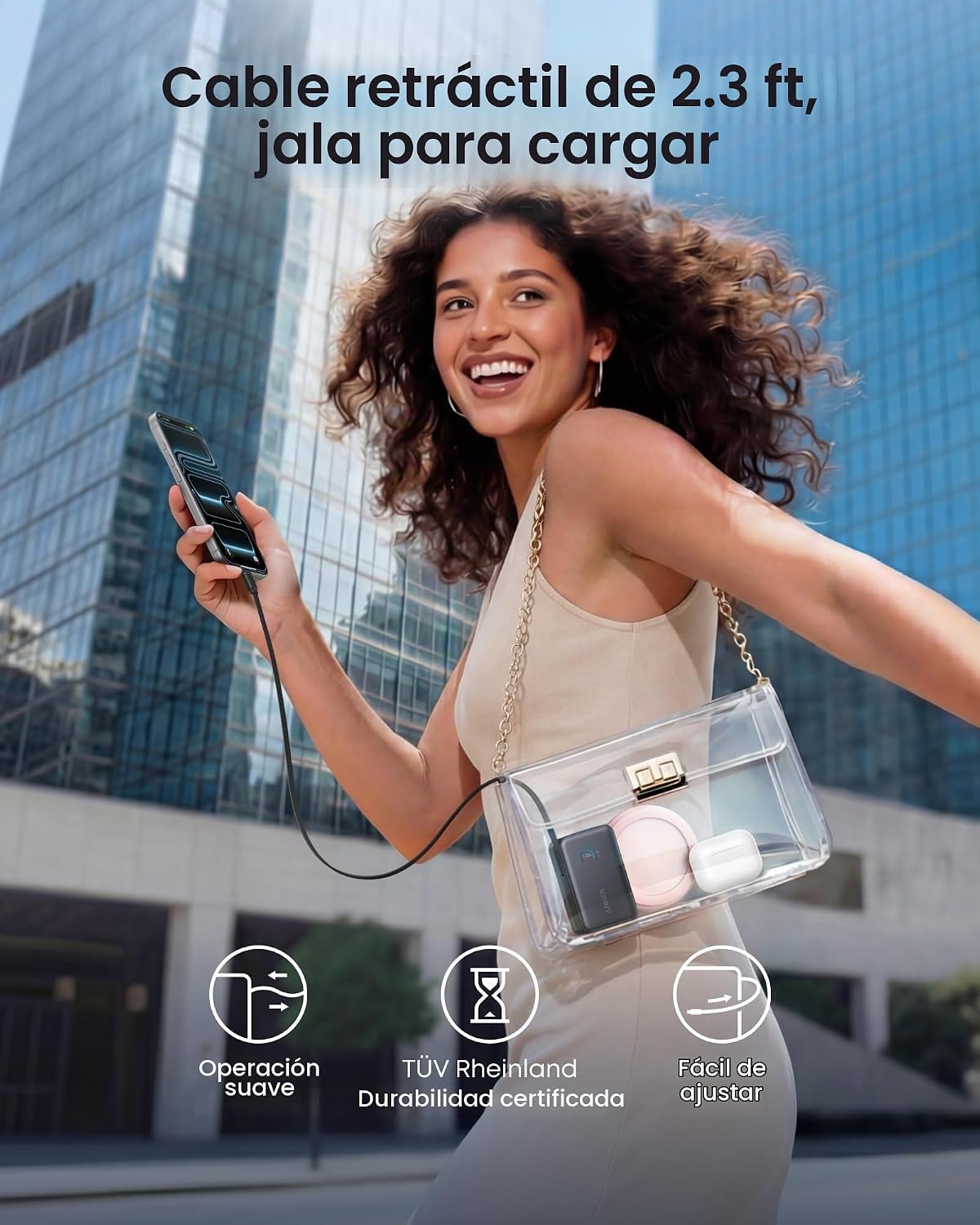 Anker Banco de energía nano, cargador portátil de 45W 10,000mAh, pa...