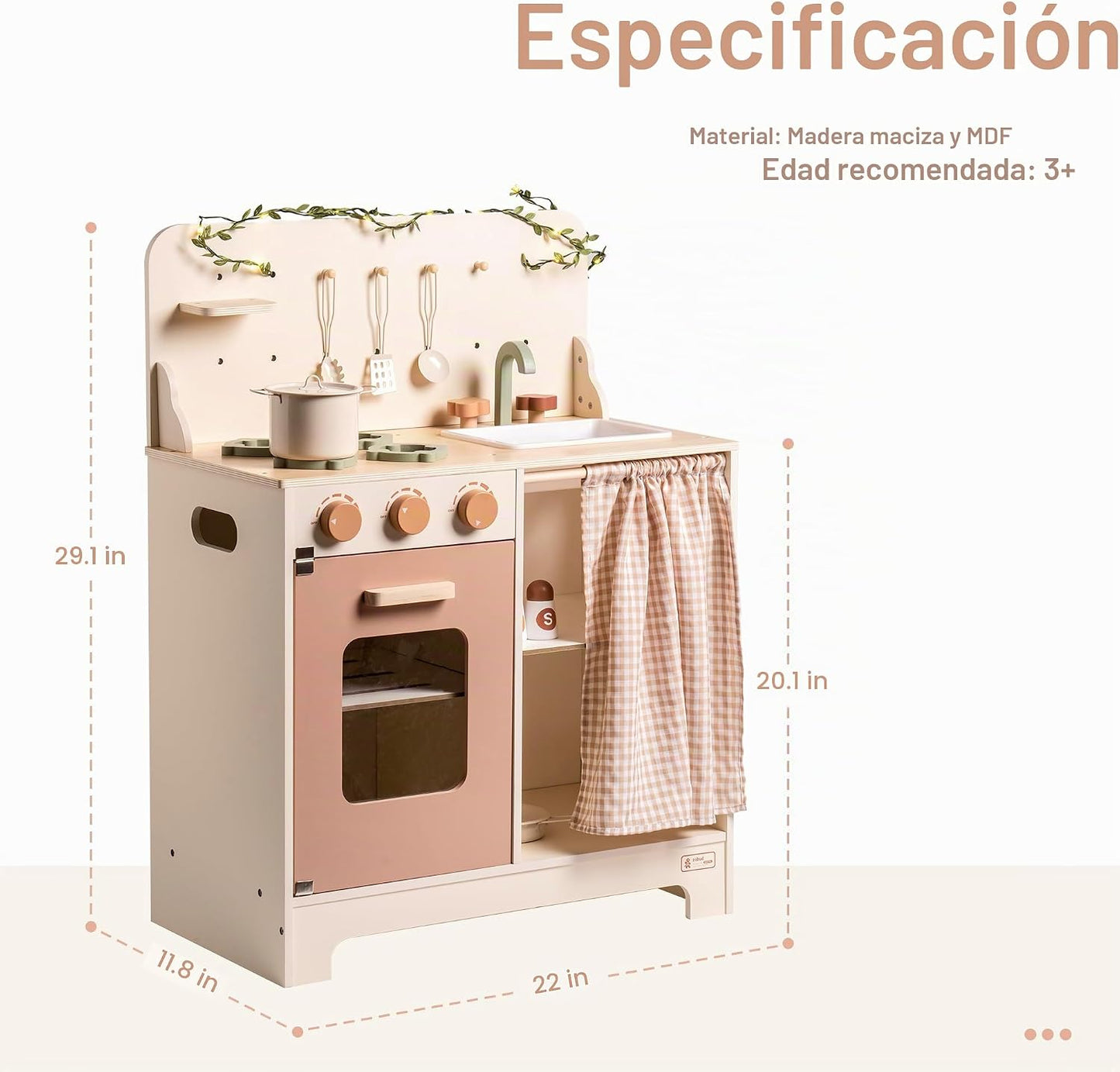 ROBOTIME Juego de Cocina de Juguete para Niños - Juegos de Cocina d...