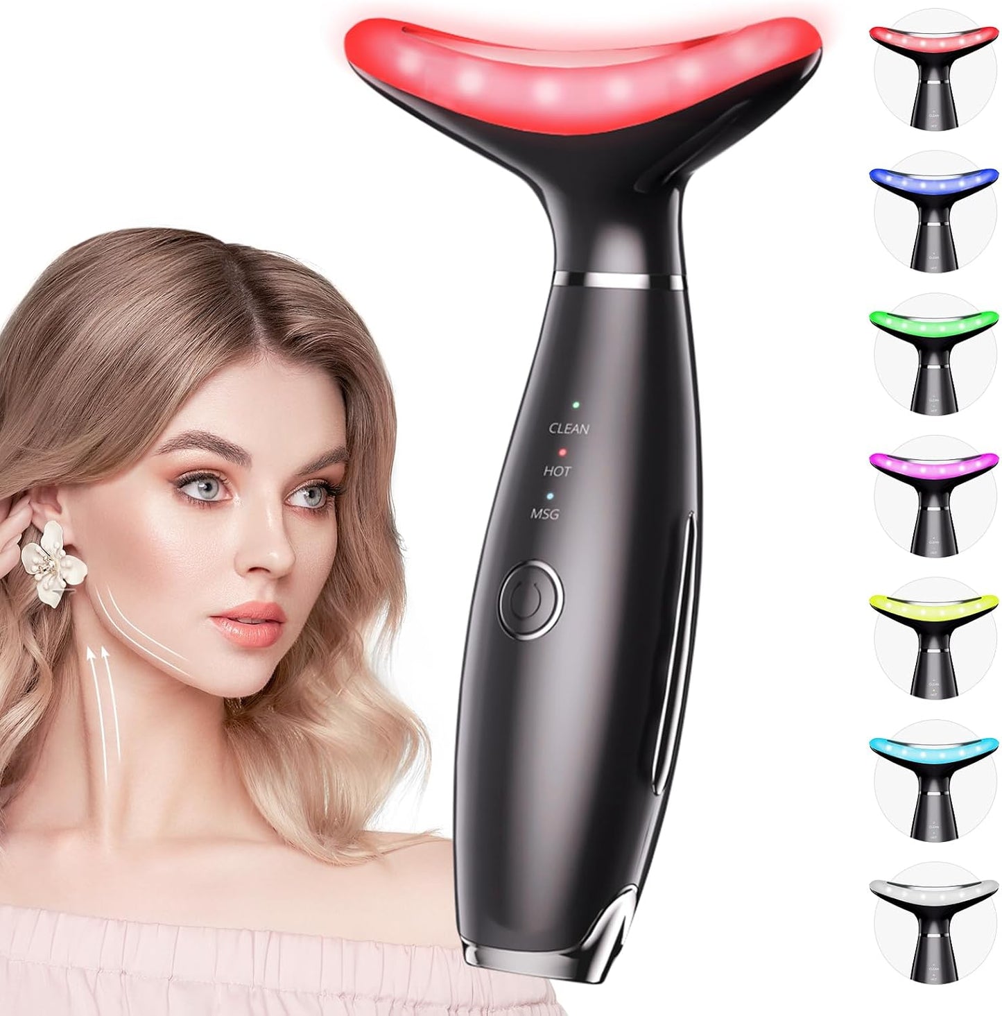 Dopsikn Máquinas Galvanicas de 7 Colores - Terapia de Luz Roja para...