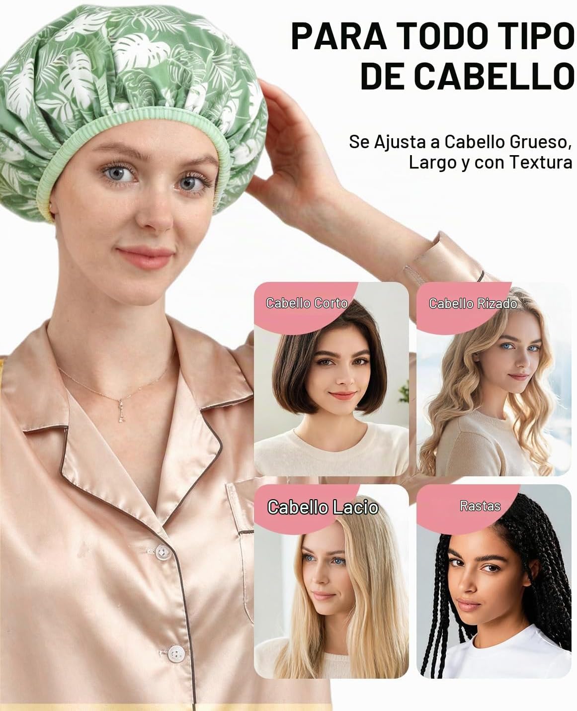 YIZIJIZI 2 tapas térmicas para el cabello de acondicionamiento prof...