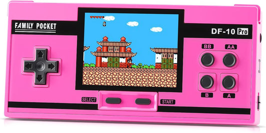 Juego de mano para niños, 10 juegos clásicos retro precargados, pan...