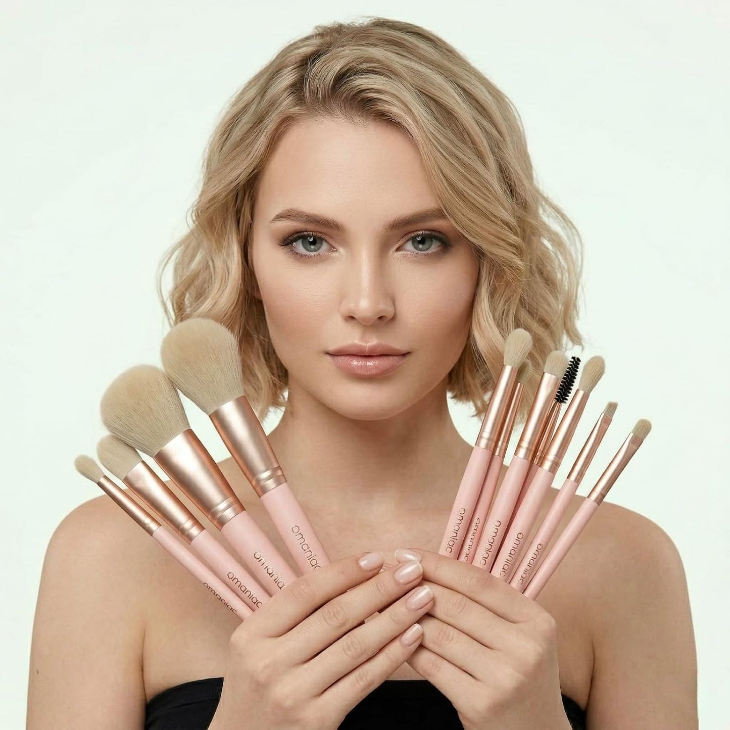 OMANIAC Juego de 20 brochas de maquillaje profesional \u2013 Kit de...