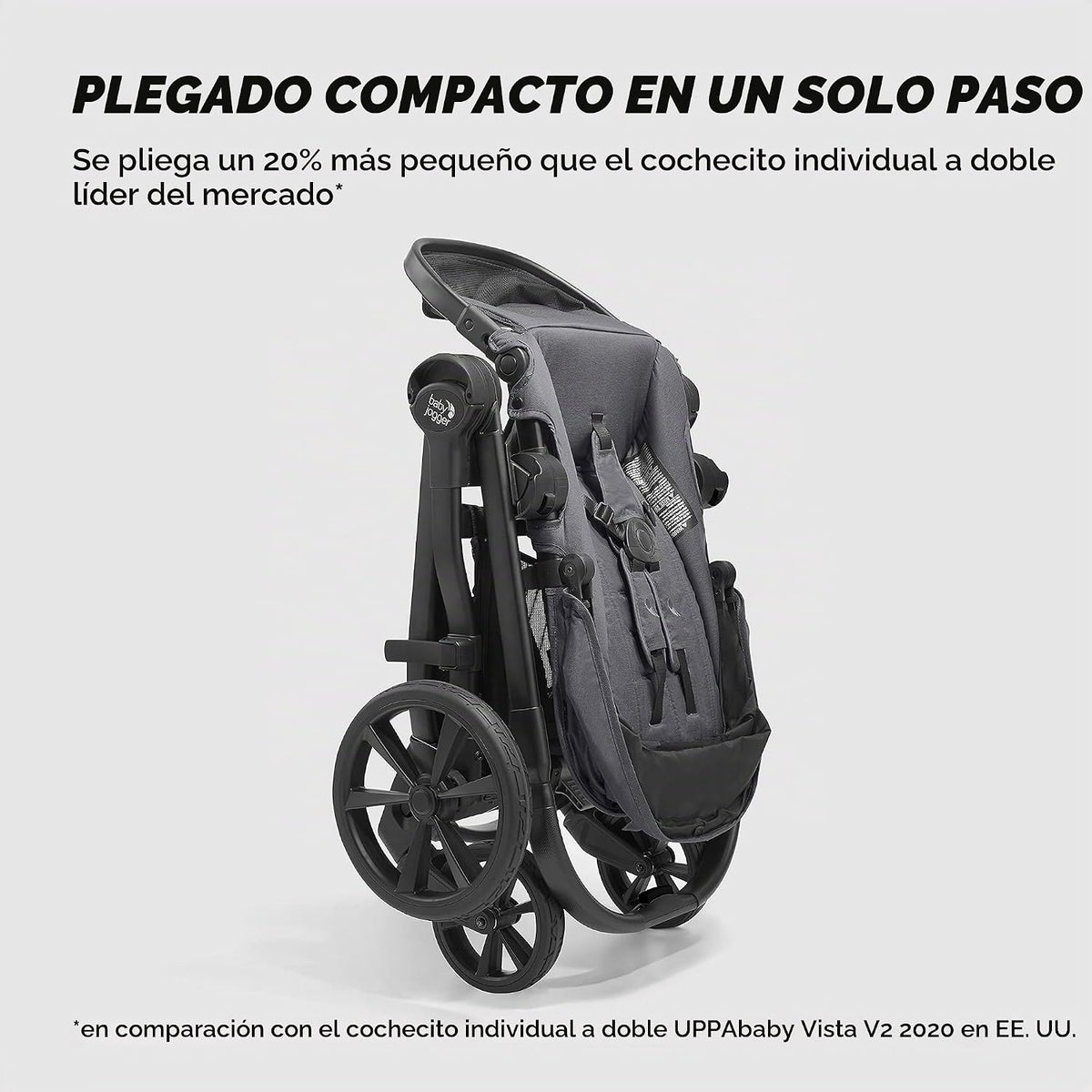 Baby Jogger City Select 2 Cochecito Modular de Individual a Doble Pike