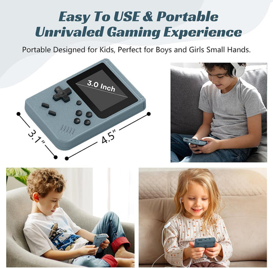 Mini consola de juegos portátil para niños, reproductor de videojue...