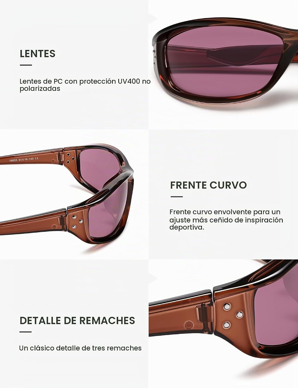 SOJOS Y2K SJ2747 - Gafas de sol envolventes para hombres y mujeres,...