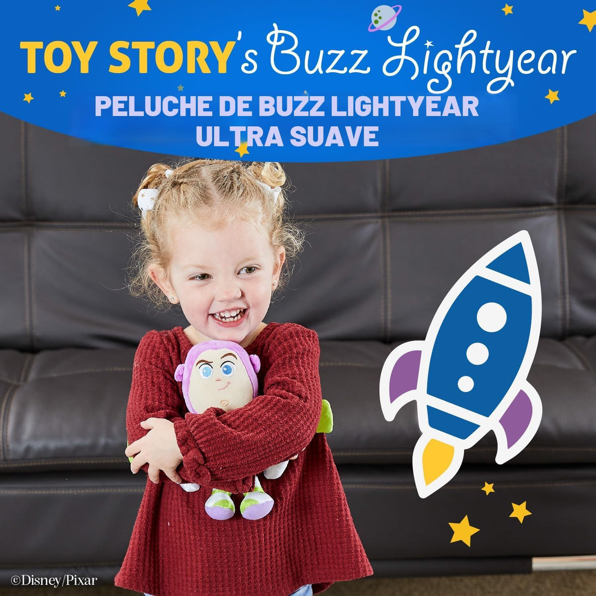 Disney Baby Toy Story Juguetes para niños Buzz Lightyear Muñeco de...