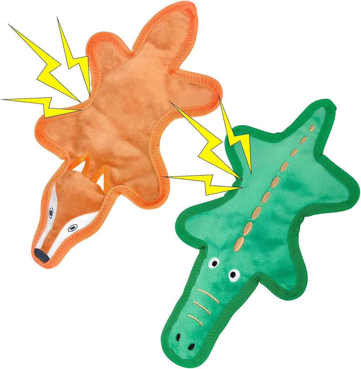 COPHCY Juguetes para perros sin relleno, juguete masticable resiste...