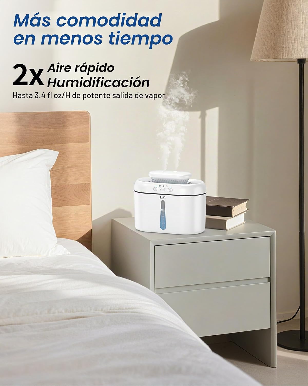 SZO Humidificador de plantas para interiores, humidificadores de 2....