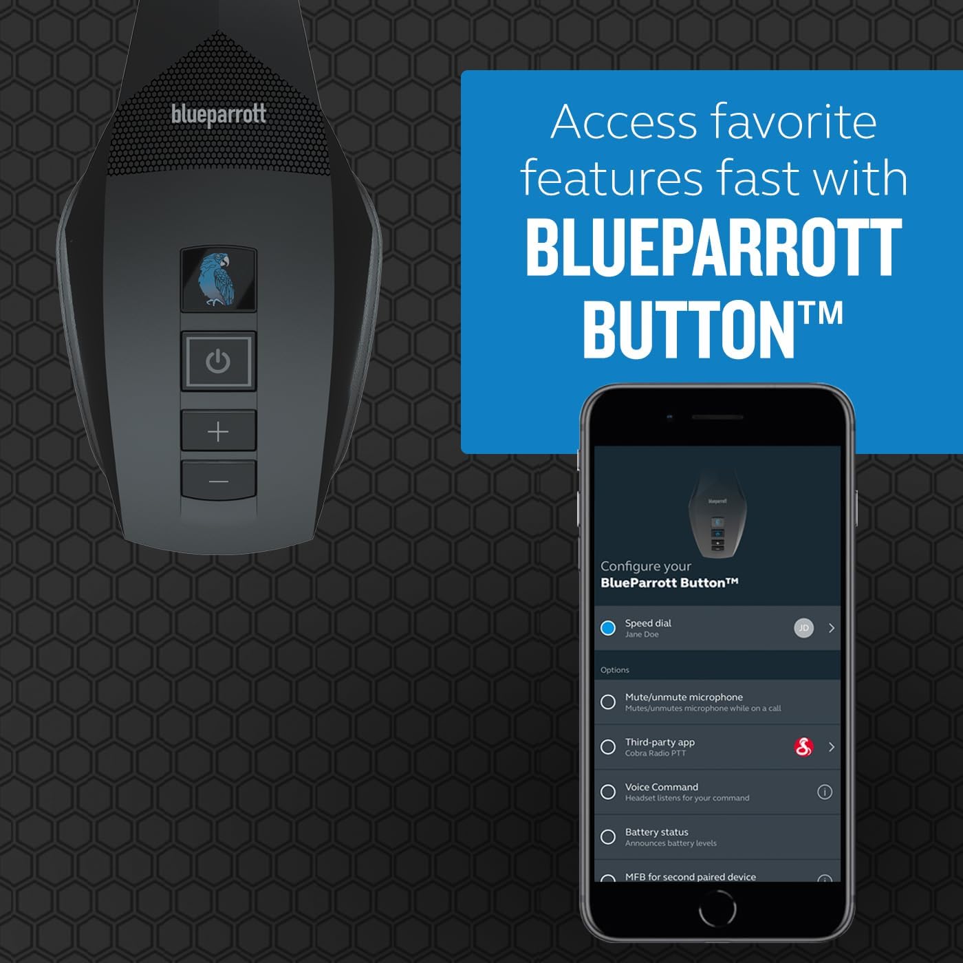 BlueParrott Auriculares Bluetooth B550-XT | Auriculares con cancela...