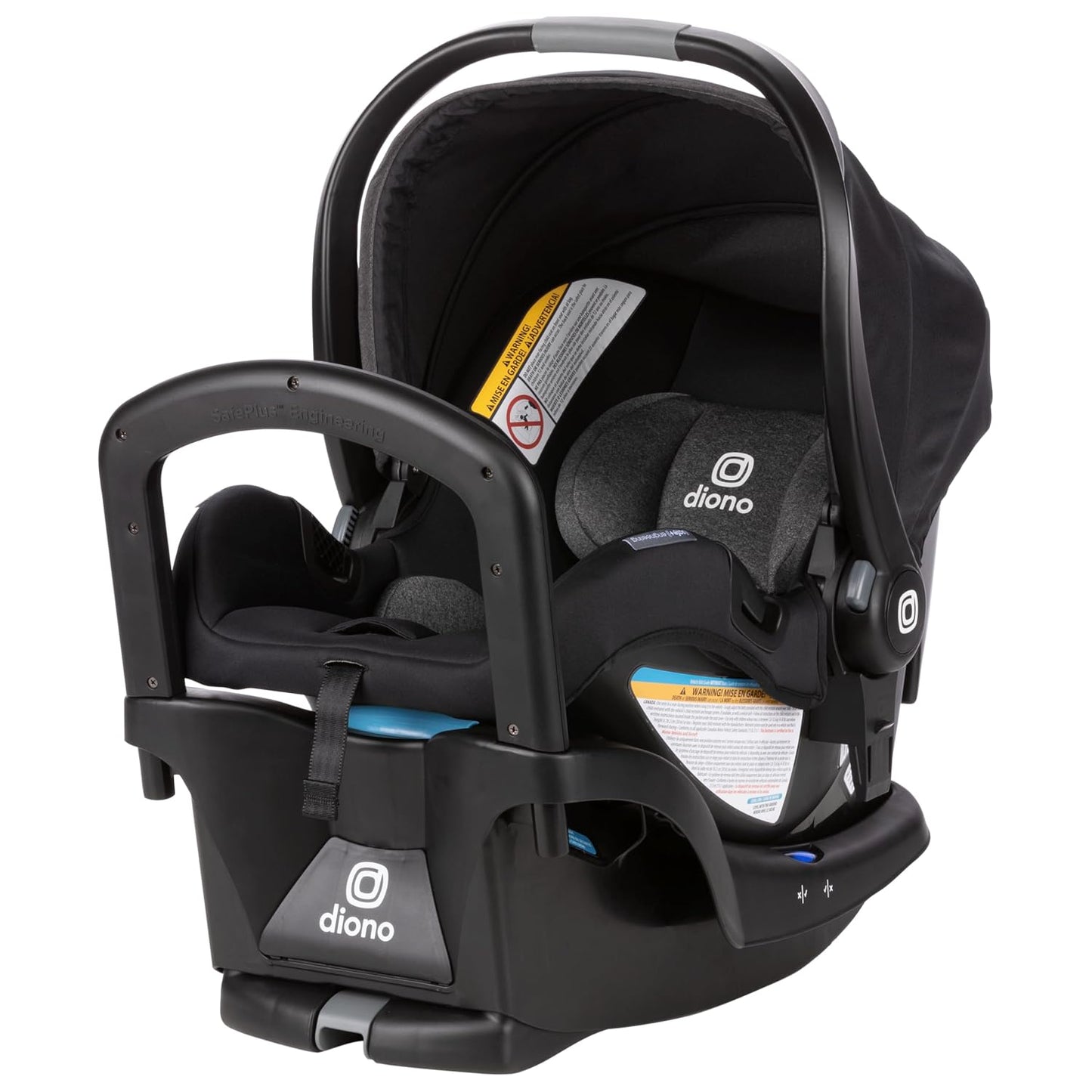 Diono LiteClik 30 R SafePlus Asiento y base de automóvil para bebés...