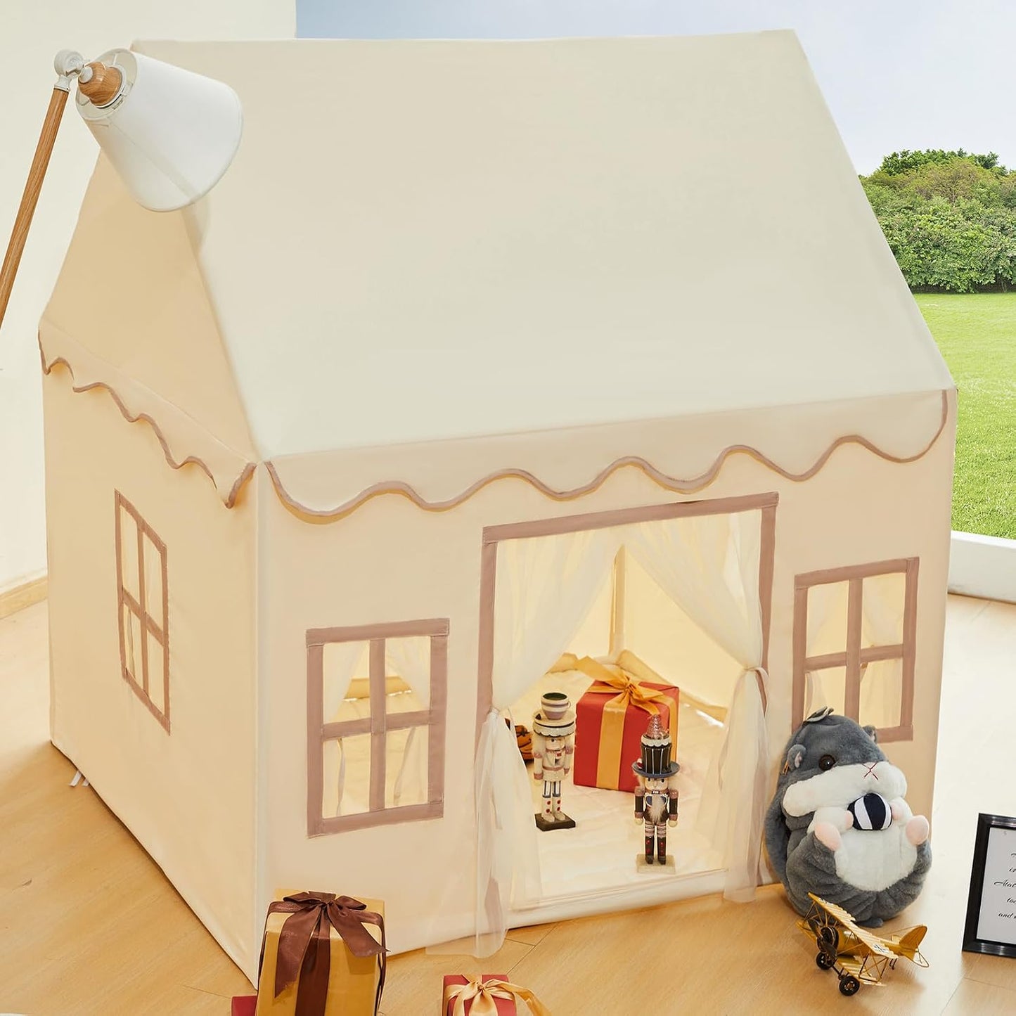 RongFa Playhouse - Tienda de campaña para niños, portátil con alfom...
