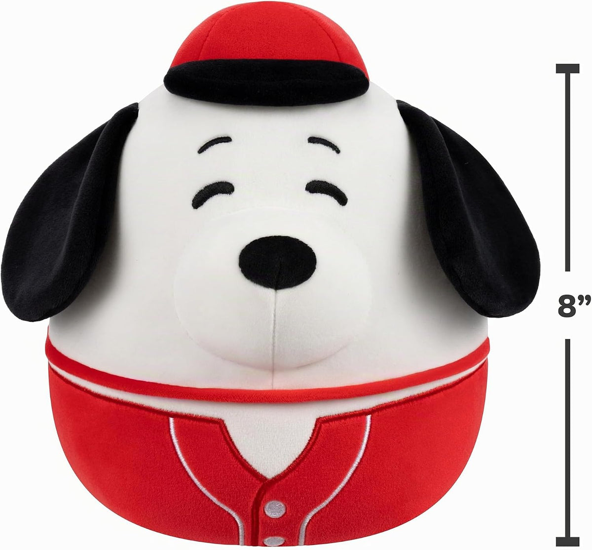 Squishmallows Original Peanuts 8in Baseball Snoopy - Peluche oficia...