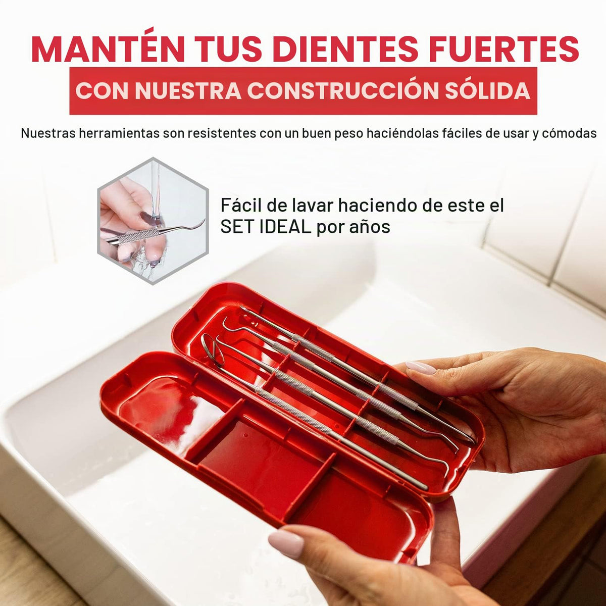Dental Duty Herramientas dentales, púa dental para herramientas de...
