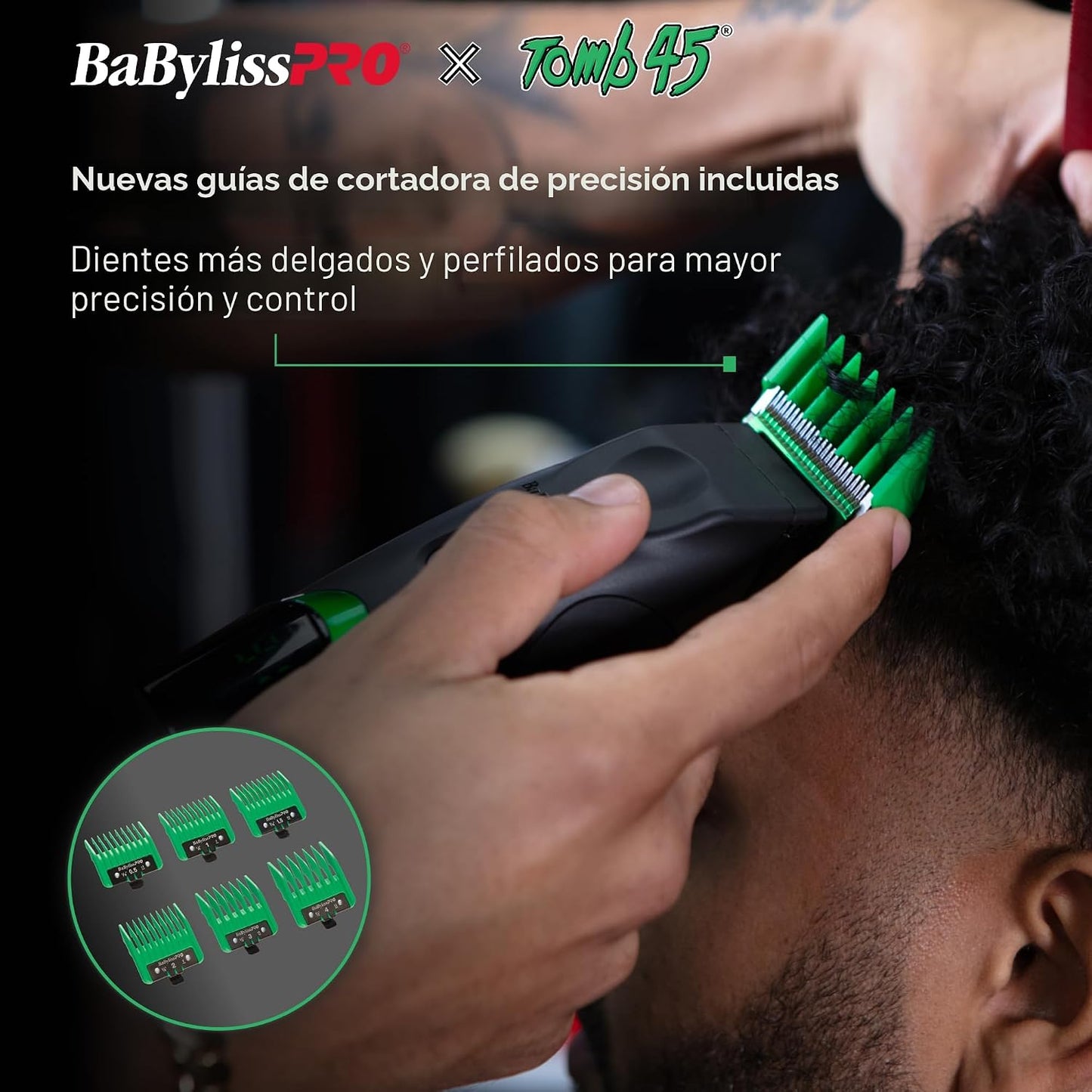 Cortapelos con carga inalámbrica BaBylissPRO x Tomb45