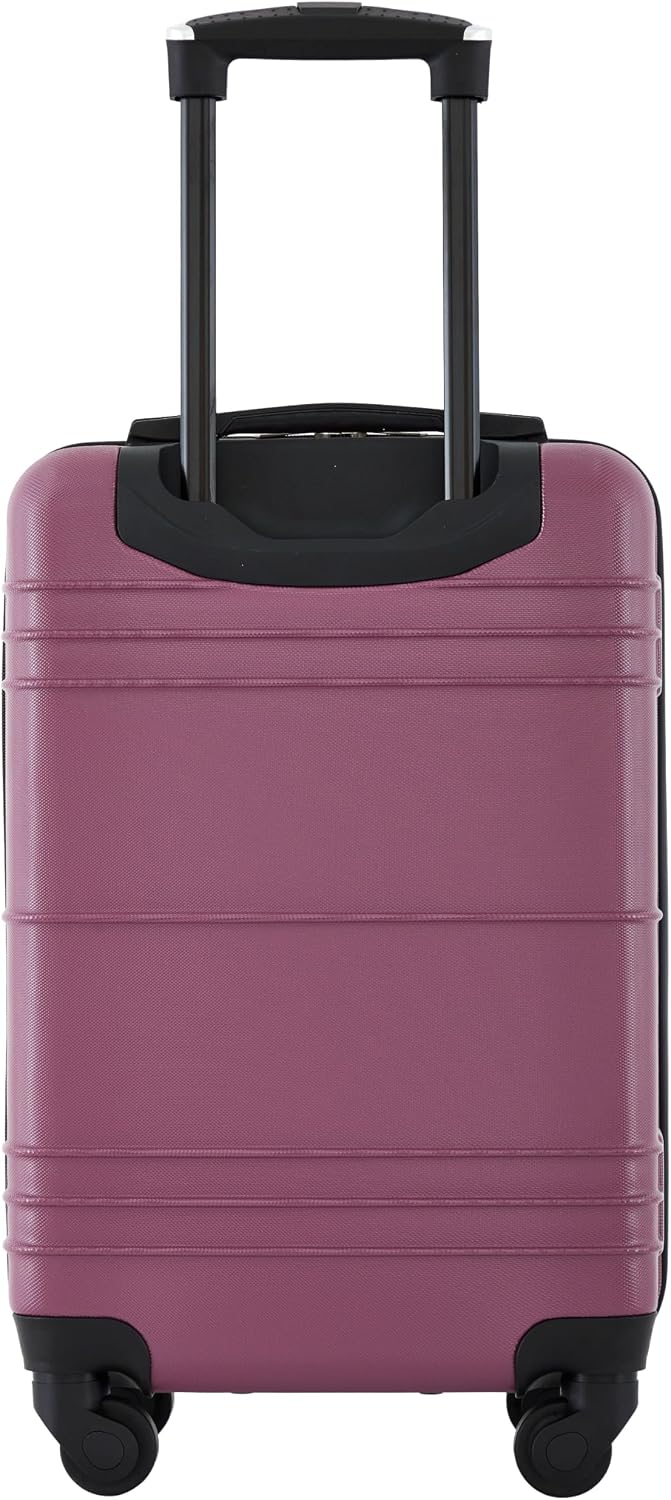 Travelers Club Equipaje de mano Richmond Spinner de 22", Damson, Eq...