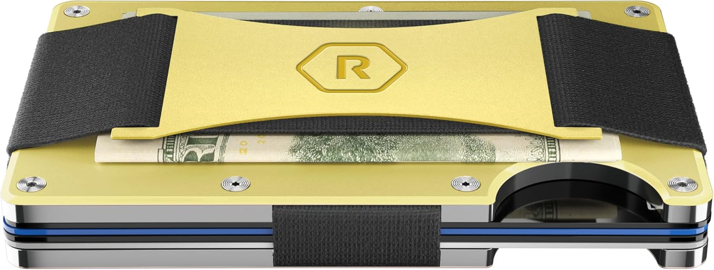 The Ridge Cartera delgada minimalista para mujer, con bloqueo RFID,...
