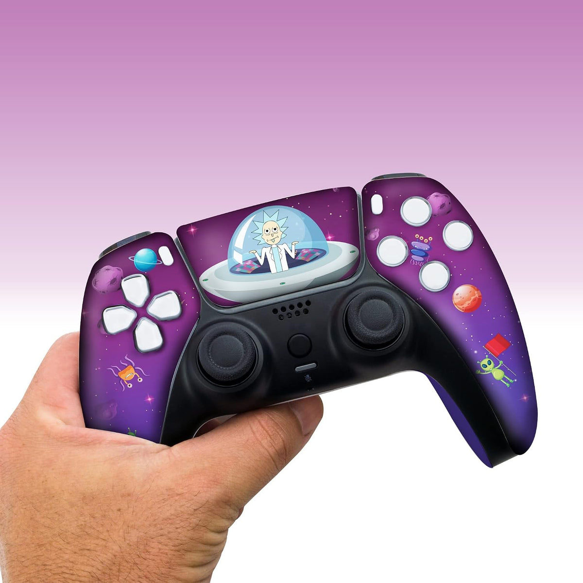 Riccky - Mortty Controlador PS-5 personalizado inalámbrico compatib...