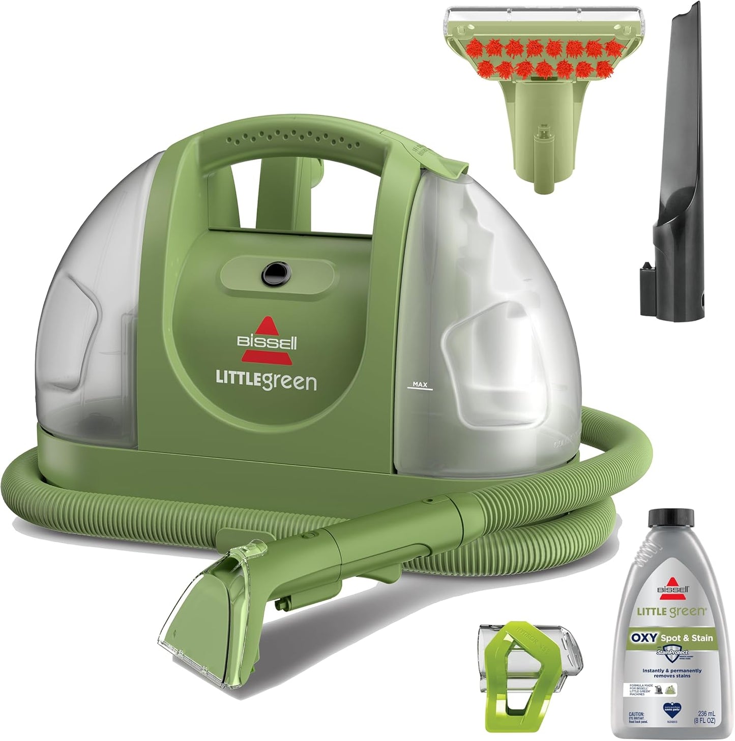 BISSELL Little Green - Limpiador portátil multiusos de alfombras y...
