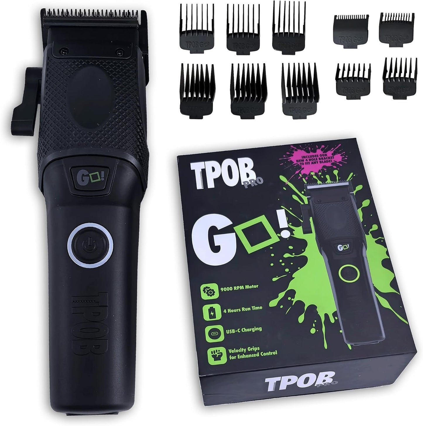 TPOB Cortapelos profesional para peluquería (apaga)