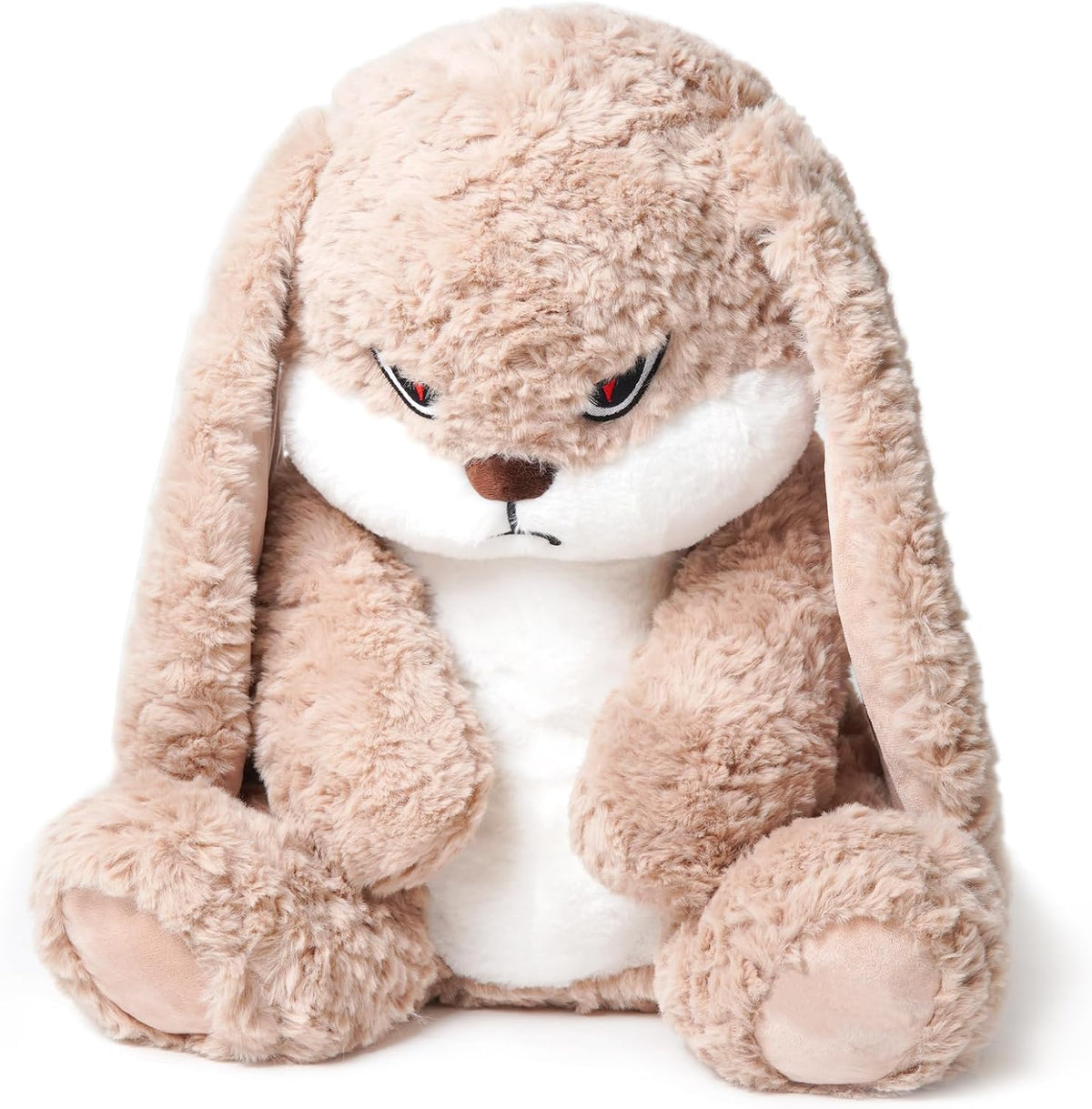 ZEIO Grumpy Bunny Peluche de Animal, Conejo de Peluche de 19.6"...