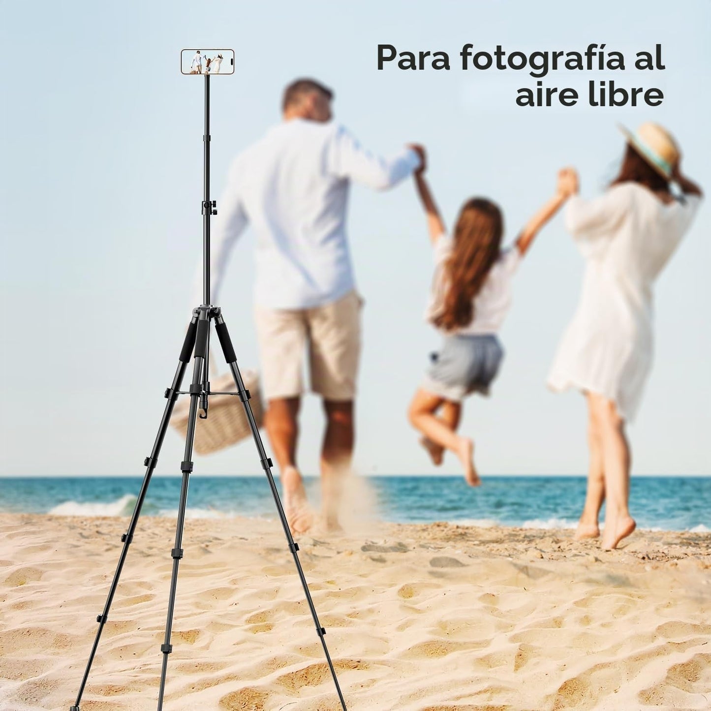 elitehood Trípode magnético para iPhone con brazo extensible de 25...