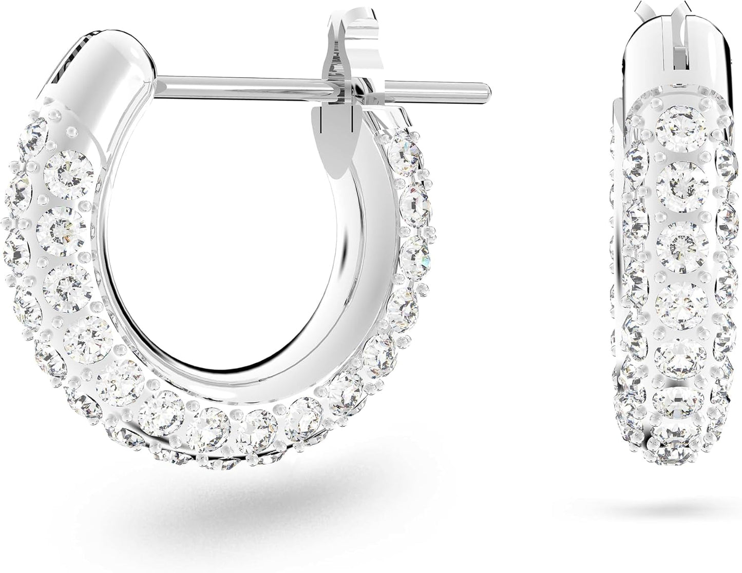 Colección de joyas de aretes Swarovski con cristal de piedra en for...