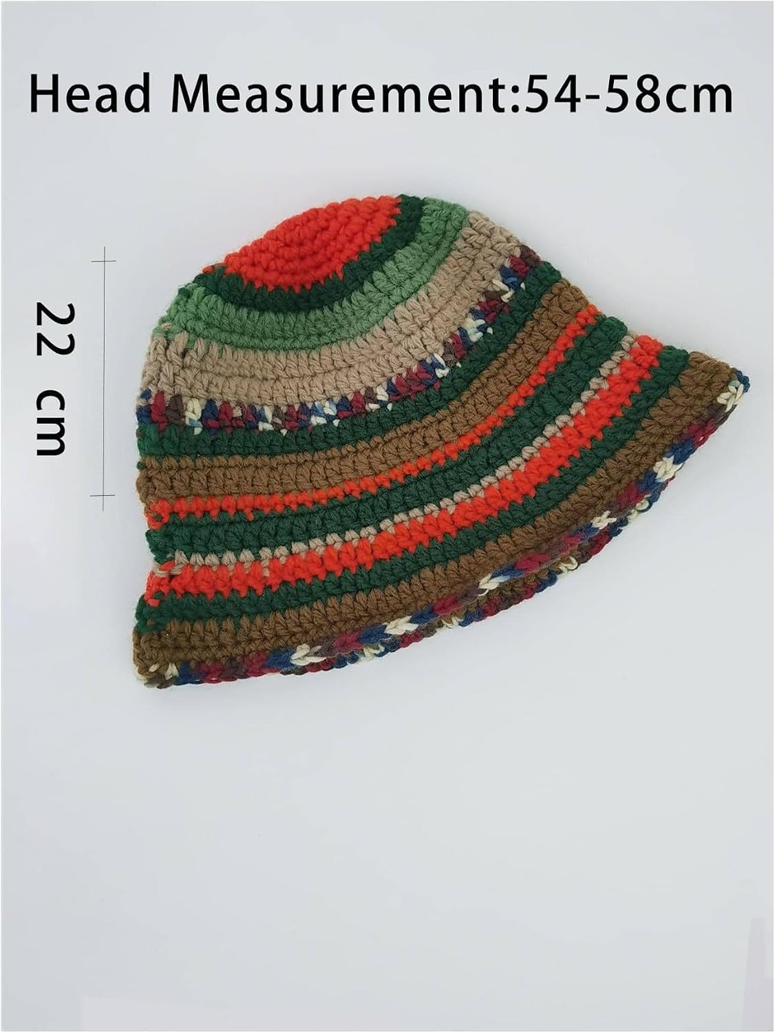 GORGLITTER Gorros de ganchillo para mujer, gorro de punto con bloqu...