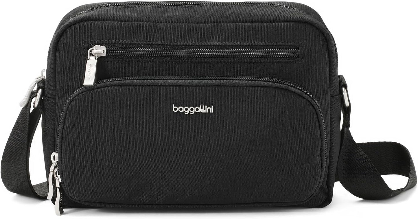 Moderno bolso cruzado para todo tiempo: bolso ligero de 10.2 x 7.4...