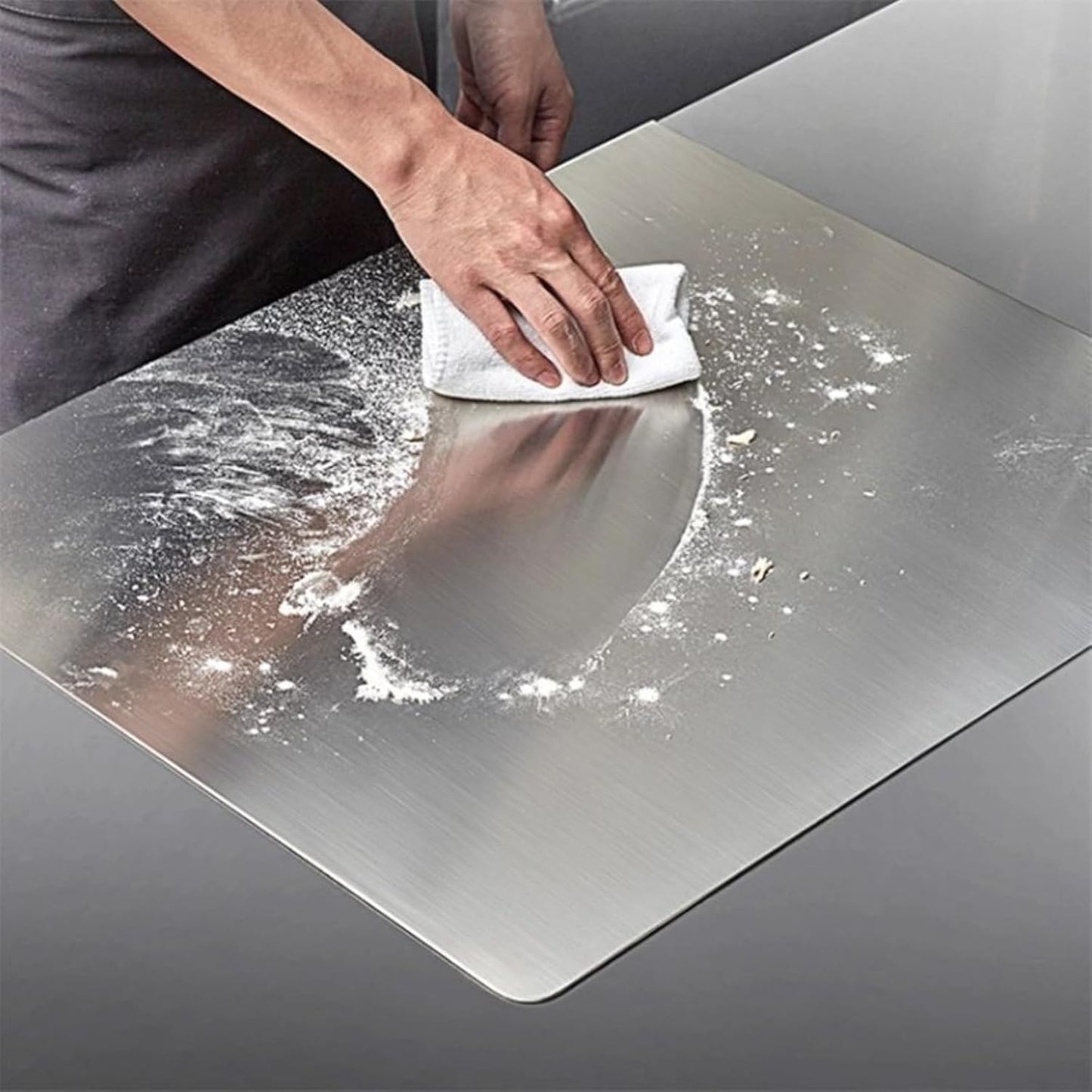 Tablas de cortar de acero inoxidable para cocina, tabla de hornear,...
