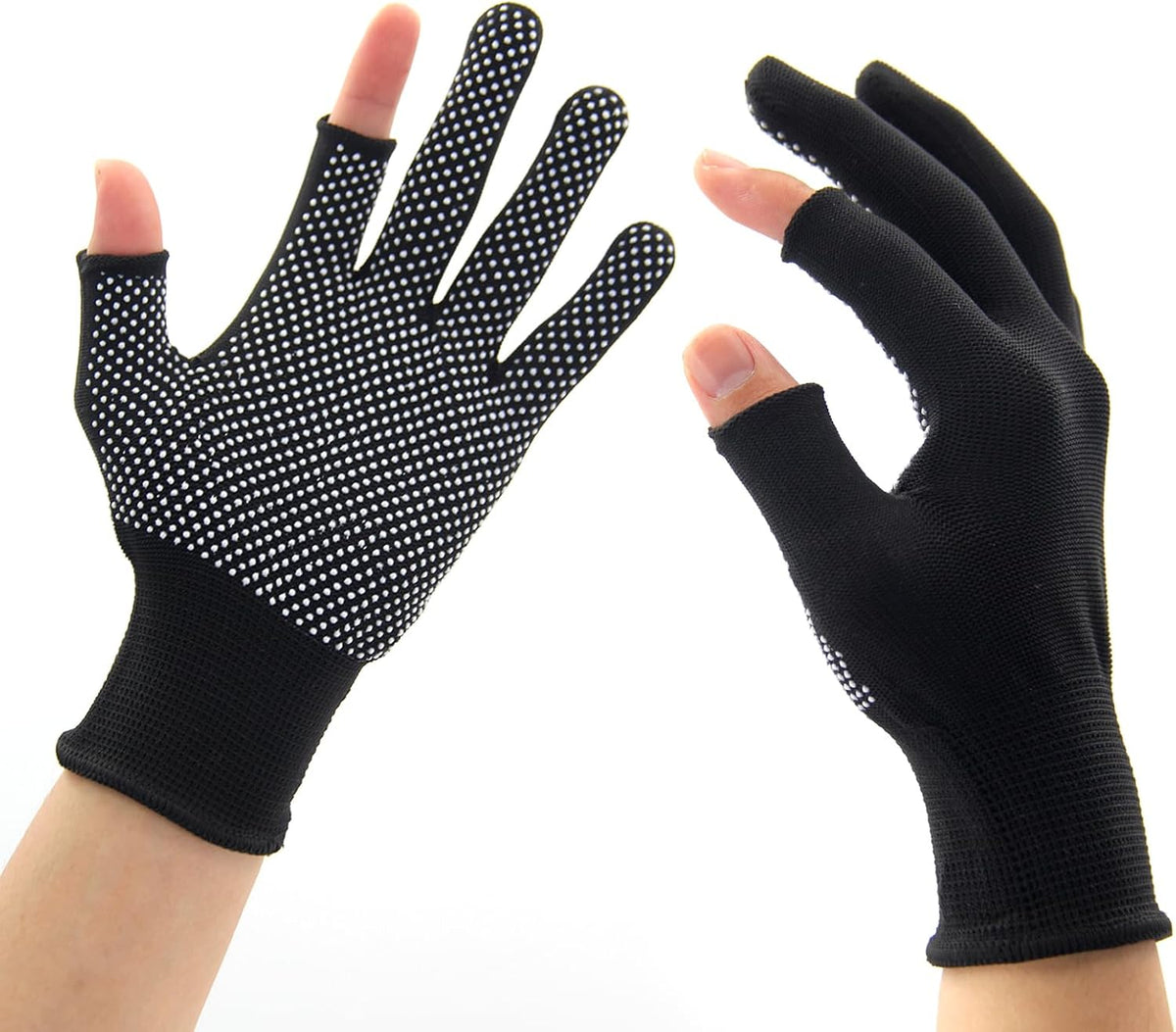 KkaFFe Guantes de trabajo ligeros para hombres y mujeres con medio...
