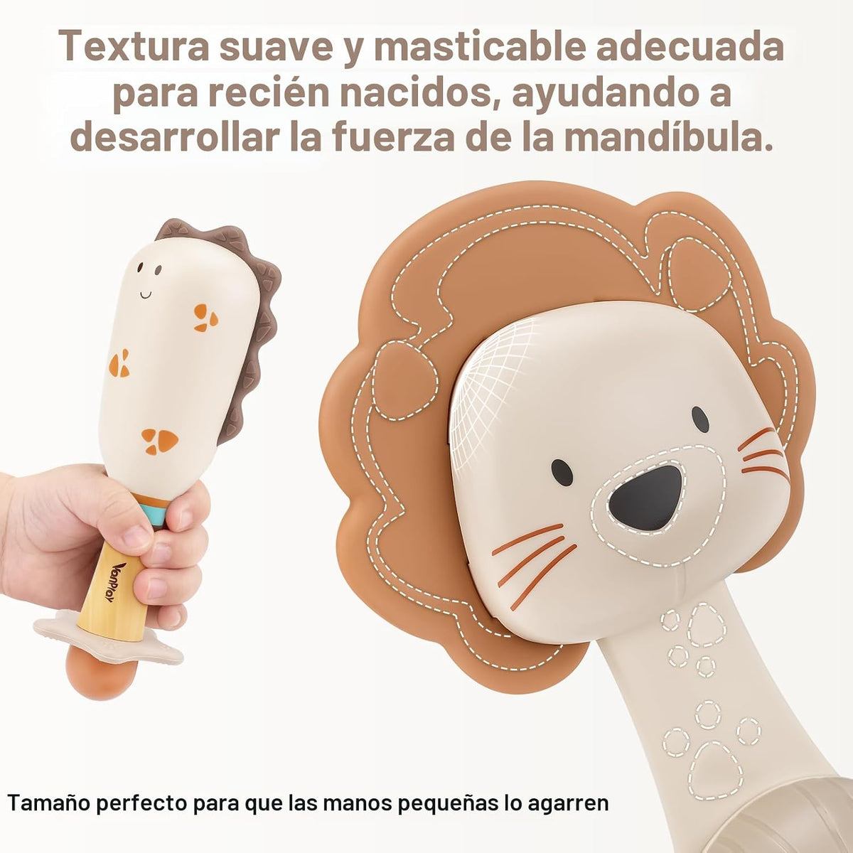 Sonajeros para bebés, juguetes de dentición de 3 a 6 meses, juguete...