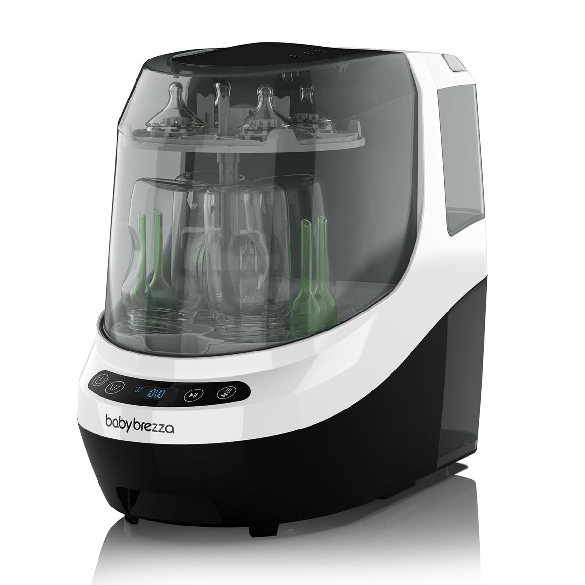 Baby Brezza Lavadora de biberones Pro - Mejor limpieza clínicamente...