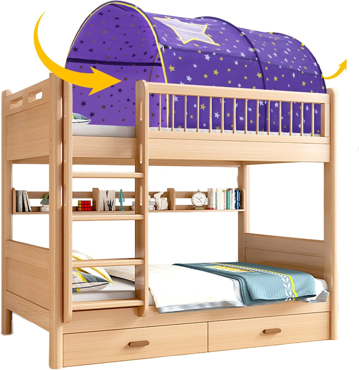 Alvantor® Starlight Toldo para cama de ensueño para niños, tienda d...